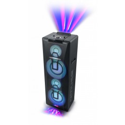 Muse | Party Box Double Bluetooth CD Speaker | M-1990 DJ | 1000 W | Bluetooth | Black | Portable | Wireless connection