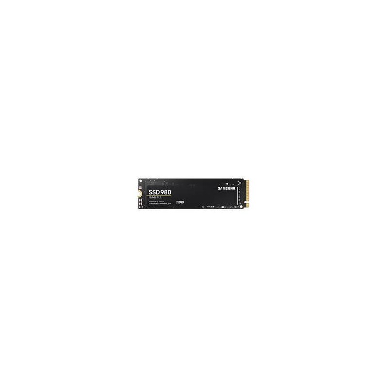 SSD|SAMSUNG|980|250GB|M.2|PCIE|NVMe|MLC|Write speed 1300 MBytes/sec|Read speed 2900 MBytes/sec|2.38mm|TBW 150 TB|MTBF 1500000 ho