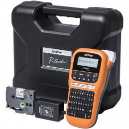 Brother PTE110VP | Thermal | Label Printer | Orange