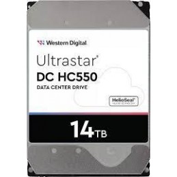 HDD|WESTERN DIGITAL ULTRASTAR|Ultrastar DC HC550|WUH721814ALE6L4|14TB|SATA 3.0|512 MB|7200 rpm|3,5"|0F38581