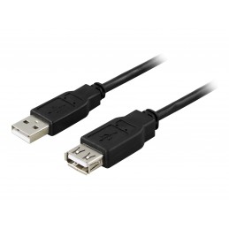 Goobay | USB 2.0 Hi-Speed extension cable | USB-A to USB-A USB 2.0 male (type A) | USB 2.0 female (type A)