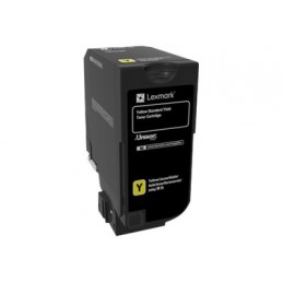 Lexmark Standard Yield Toner Cartridge | Cartridge | Yellow