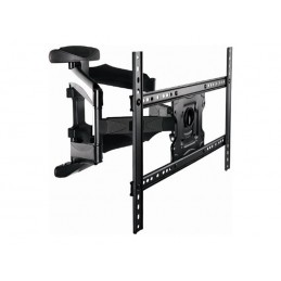 Gembird | Wall mount | WM-75ST-01 | Tilt, swivel, rotate | 32-75 " | Maximum weight (capacity) 45.5 kg | Black