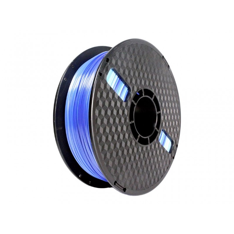 Flashforge Filament, PLA Silk Ice | 3DP-PLA-SK-01-ICE | 1.75 mm diameter, 1kg/spool | Ice blue + Dark blue