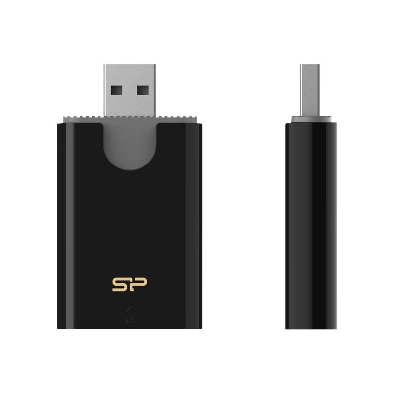 Silicon Power | Combo Card Reader | SD/MMC and microSD card support | Card Reader