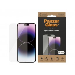 PanzerGlass | Screen protector | Apple | iPhone 14 Pro Max | Glass | Transparent | Classic Fit