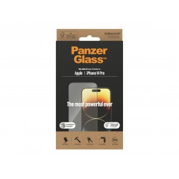 PanzerGlass | Screen protector | Apple | iPhone 14 Pro | Glass | Clear | Ultra-Wide Fit Easy installation Fingerprint resistant