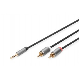 Digitus | 3.5mm stereo | 2x RCA plug