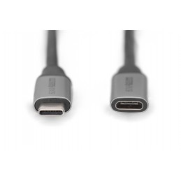 Digitus | USB-C/M to USB-C/F Extension Cable | DB-300230-010-S | USB-C to USB-C USB C, plug | USB-C jack