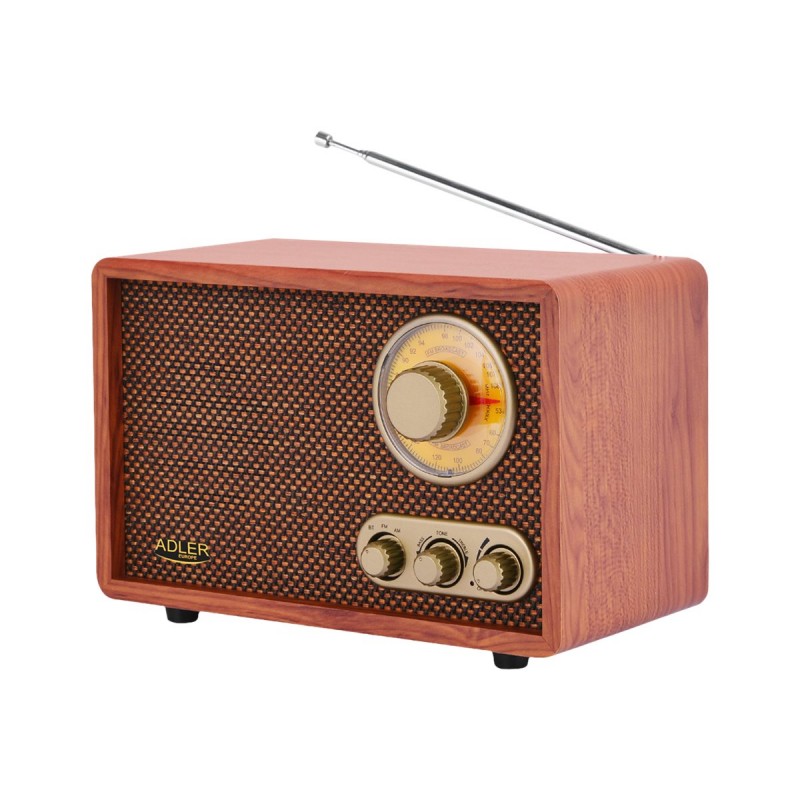 Adler | Retro Radio | AD 1171 | 10 W | Brown