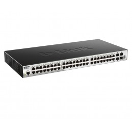 D-Link | Stackable Smart Managed Switch with 10G Uplinks | DGS-1510-52X/E | Managed L2 | Rackmountable | Gigabit Ethernet (coppe