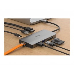 D-Link | 8-in-1 USB-C Hub with HDMI/Ethernet/Card Reader/Power Delivery | DUB-M810 | USB hub | USB Type-C