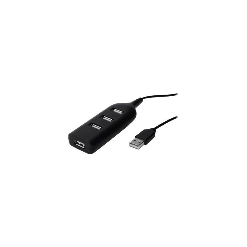 Digitus | USB 2.0 Hub, 4-Port, Bus Powered 4 X USB A/F AT Connected Cable | AB-50001-1 | USB 2.0 Hub