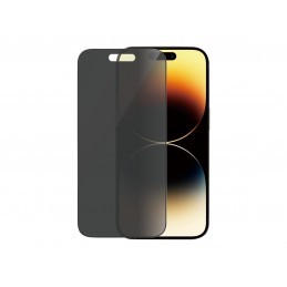 PanzerGlass | Screen protector | Apple | iPhone 14 Pro | Glass | Black | Ultra-Wide Fit | Privacy