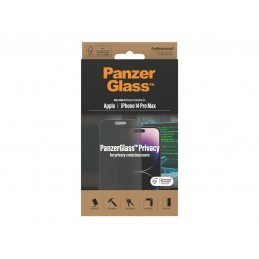 PanzerGlass | Screen protector | Apple | iPhone 14 Pro Max | Glass | Black | Ultra-Wide Fit Privacy AB