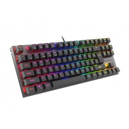 Genesis | THOR 303 TKL | Black | Mechanical Gaming Keyboard | Wired | RGB LED light | US | USB Type-A | 865 g | Replaceable "HOT