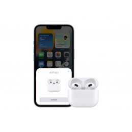 Apple | AirPods (3rd generation) with Lightning Charging Case | Wireless | In-ear | Bluetooth | Wireless