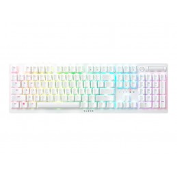 Razer | Optical Gaming Keyboard | Deathstalker V2 Pro | Gaming keyboard | Wireless | RGB LED light | US | White | Purple Switch 