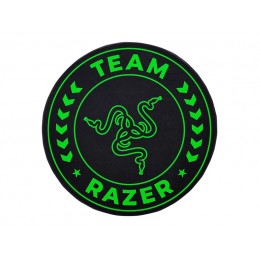 Razer Team Razer Floor Mat 100% Recycled Polyester Velvet/100% Recycled Non-woven Fabric | Floor Rug | Black/Green