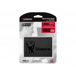 Kingston | SSD | A400 | 960 GB | SSD form factor 2.5" | Solid-state drive interface SATA Rev 3.0 | Read speed 500 MB/s | Write s