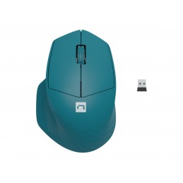 Natec | Mouse | Siskin 2 | Wireless | USB Type-A | Blue