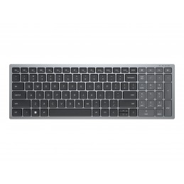 Dell | Keyboard | KB740 | Keyboard | Wireless | US | Titan Gray | 2.4 GHz, Bluetooth 5.0 | 506 g