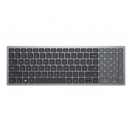 Dell | Keyboard | KB740 | Keyboard | Wireless | RU | Titan Gray | 2.4 GHz, Bluetooth 5.0 | 506 g