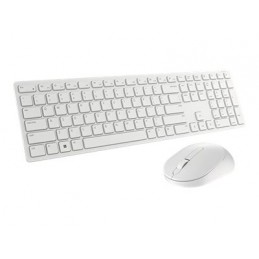 Dell | Keyboard and Mouse | KM5221W Pro | Keyboard and Mouse Set | Wireless | Mouse included | US | White | 2.4 GHz