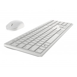 Dell | Keyboard and Mouse | KM5221W Pro | Keyboard and Mouse Set | Wireless | Mouse included | RU | White | 2.4 GHz