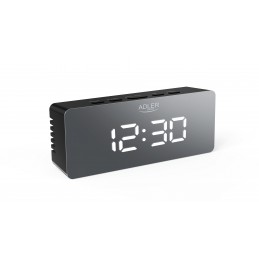 Adler | Alarm Clock | AD 1189B | Alarm function | Black