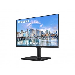 Samsung | Flat Monitor | LF24T450FQRXEN | 24 " | IPS | FHD | 16:9 | 75 Hz | 5 ms | 1920 x 1080 | 250 cd/m | HDMI ports quantity 