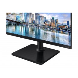 Samsung | Flat Monitor | LF24T450FQRXEN | 24 " | IPS | FHD | 16:9 | 75 Hz | 5 ms | 1920 x 1080 | 250 cd/m | HDMI ports quantity 