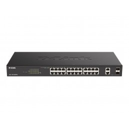 D-Link | DGS-1100 Series Gigabit Smart Managed Switches | DGS-1100-26MPV2 | Managed L2 | Desktop/Rackmountable