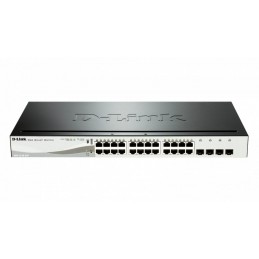 D-Link | DGS-1210 Series Smart Managed Gigabit Switches | DGS-1210-24P | Managed L2 | Desktop/Rackmountable