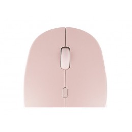 Natec | Mouse | Harrier 2 | Wireless | Bluetooth | White/Pink