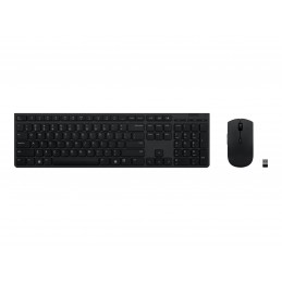 Lenovo | Professional Wireless Rechargeable Combo Keyboard and Mouse | Keyboard and Mouse Set | Wireless | Mouse included | Nord