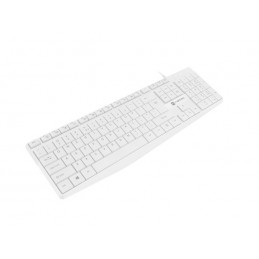 Natec | Keyboard | Nautilus NKL-1951 | Keyboard | Wired | US | White | USB Type-A | 390 g