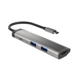 Natec | Multi-Port Adapter | Fowler Slim | USB Type-C