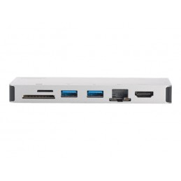 Digitus | USB-C Multiport Travel Dock | DA-70866 | Docking station | Ethernet LAN (RJ-45) ports 1 | VGA (D-Sub) ports quantity 1