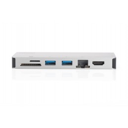 Digitus | USB-C Multiport Travel Dock | DA-70866 | Docking station | Ethernet LAN (RJ-45) ports 1 | VGA (D-Sub) ports quantity 1