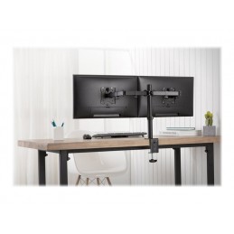 Digitus | Desk Mount | Swivel, Height adjustment | 15-32 " | Maximum weight (capacity) 8 kg | Black