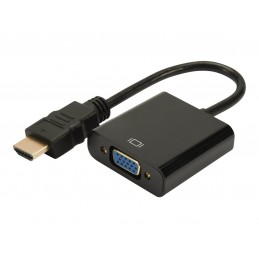 Digitus | HDMI to VGA converter adapter | DA-70461 | Black