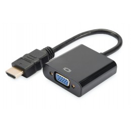 Digitus | HDMI to VGA converter adapter | DA-70461 | Black