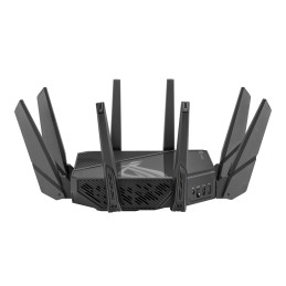 Wifi 6 802.11ax Quad-band Gigabit Gaming Router | ROG GT-AXE16000 Rapture | 802.11ax | 1148+4804+4804+48004 Mbit/s | 10/100/1000