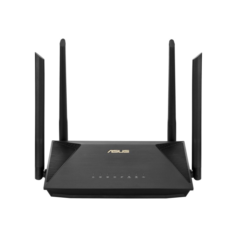 Wireless AX1800 Dual Band Gigabit Router, UK | RT-AX53U | 1201+600 Mbit/s | Ethernet LAN (RJ-45) ports 4 | Mesh Support No | MU-