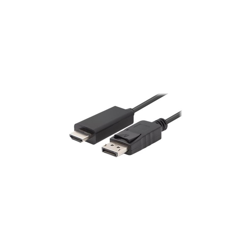 Lanberg | DisplayPort to HDMI Cable | DisplayPort Male | HDMI Male | DP to HDMI | 3 m