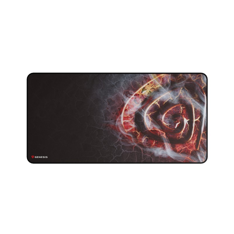 Genesis | Mouse Pad | Fabric, Rubber | Carbon 500 MAXI LAVA G2 Edition | Multicolor