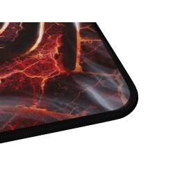 Genesis | Mouse Pad | Fabric, Rubber | Carbon 500 MAXI LAVA G2 Edition | Multicolor