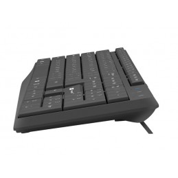 Natec | Keyboard and Mouse | Squid 2in1 Bundle | Keyboard and Mouse Set | Wireless | US | Black | Wireless connection