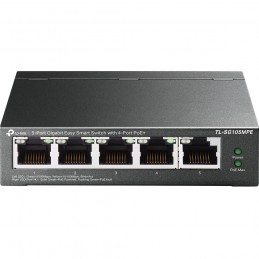 TP-LINK | 5-Port Gigabit Easy Smart Switch with 4-Port PoE+ | TL-SG105MPE | Managed L2 | Desktop | 60 month(s)